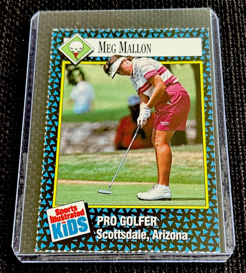 MEG MALLON ROOKIE SPORTS ILLUSTRATED FOR KIDS SI 1992 USA LPGA GOLF NM+ - Image 1 of 2