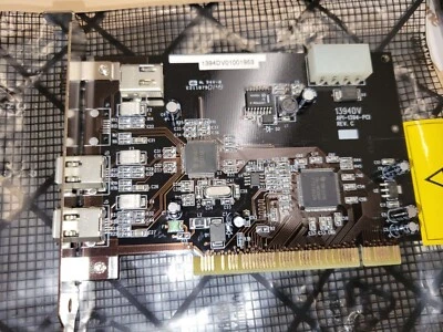 API 1394DV 3-Port Firewire Card API-1394-PCI With Cable - Image 1 of 4