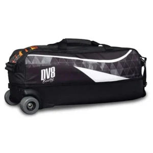 DV8 Dye Sub 3 Ball Tote Bowling Bag Black/White - Picture 1 of 1