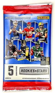 2022 Panini NFL Rookies & Stars Football Trading Card Gravity Pack | 5 Karten - Bild 1 von 1