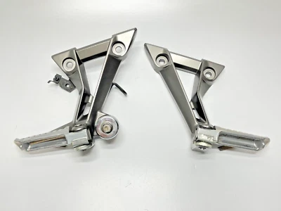 Soportes traseros derecho izquierdo clavijas de pasajero Kawasaki Ninja 300 2013-2017 OEM Foto 1 de 4