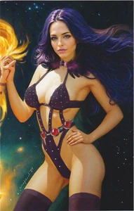 Waifu Chronicles #1 - Twilight Demon Raven Lingerie "D" Virgin variant - NM+ - Picture 1 of 2