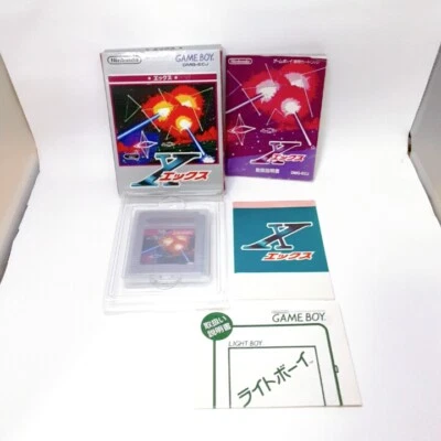 Nintendo Gameboy  X Ekkusu Box Manual Japan GB - Image 1 of 4