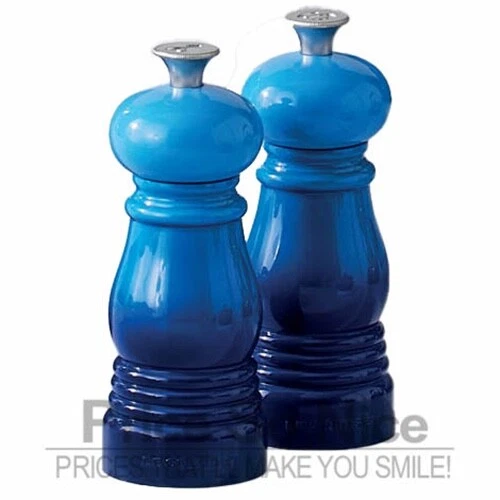 Le Creuset Azure Salt and Pepper Mill Set MSRP $70 - Image 1 of 1