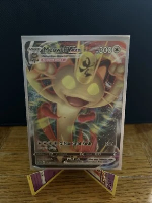 Meowth VMAX SWSH005 SWSH: Sword & Shield Promo Cards Holo - Image 1 of 2