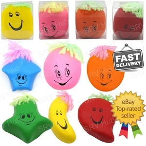 5 cm Goma Cara Divertida Pelota Elástica Exprimida, Rellenos de Bolsa de Fiesta, Divertido Juguete Calmante - Imagen 1 de 71