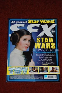 RARE SFX FILM MAGAZINE MARCH 2017 Carrie Fisher PRINCESS LEIA COVER - Picture 1 of 1
