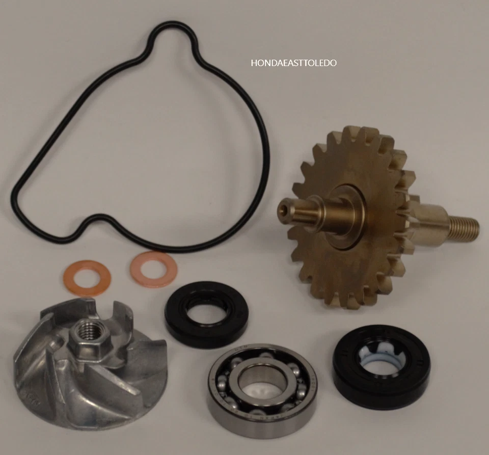 Honda WATER PUMP 07-09 CRF250R SHAFT IMPELLER OIL SEALS CRF250 CRF 250 Foto 1 de 1