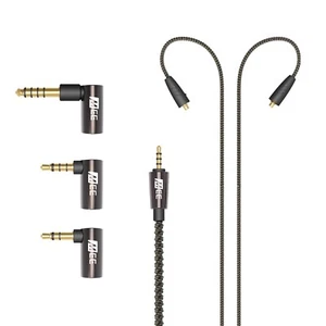 MEE audio Balanced Audio Cable w/adapter set Universal MMCX 2.5mm, 3.5mm, 4.4mm - Picture 1 of 7