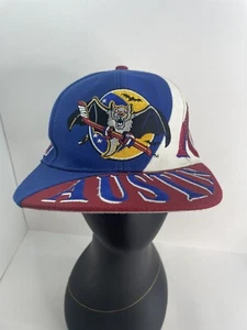 Cappello Berretto Hockey Vintage Top Of The World Anni 90 Austin Ice Bats SnapBack - Foto 1 di 7