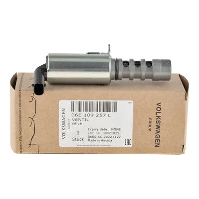 OEM Variable Valve Timing Solenoid 06E109257 For Audi A4 A5 A6 Q5 S4 S5 Qua 3.2L - Image 1 of 4
