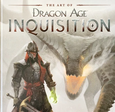 Videojuego The Art Of Dragon Age Inquisition 2014 libro HC séptima impresión E50 Foto 1 de 4