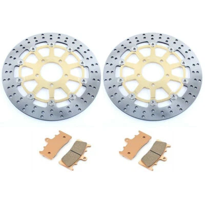 Front Brake Rotor Pads for Suzuki TL1000R 98-03 GSXR750 96-99 GSXR1000 2002 2001 - Image 1 of 4
