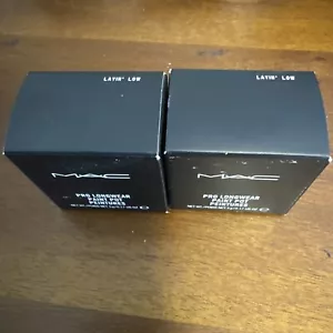 2 Mac Eyeshadow Pro Longwear Paint Pot LAYIN LOW 100% Authentic BRAND NEW IN BOX - Picture 1 of 6