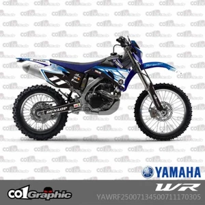 CALCOMANÍAS GRÁFICAS KIT COMPLETO PARA YAMAHA WR250F 2007-2013 WR450F 2007-2011 - Imagen 1 de 1