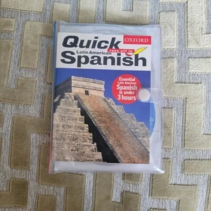 Quick Spanish Latin America Oxford University Press Book And 2 Cd's - Picture 1 of 9