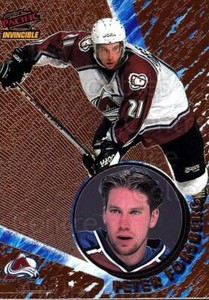 1997-98 Pacific Invincible #34 Peter Forsberg