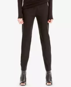 Max Studio London Straight-Leg Pants in Black, Size 2, Retail $88 NWT - Picture 1 of 1