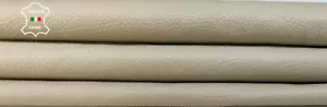 BEIGE PEBBLE GRAINY Soft Italian Lambskin leather Bookbinding 6sqf 0.7mm #B4858 - Picture 1 of 8