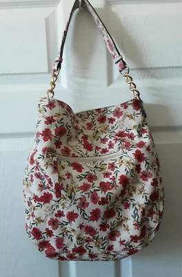 JESSICA SIMPSON Gloria Hobo In Poises Floral Print Handbag Spring Summer - Image 1 of 4