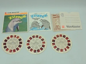 View Master Gaf Flipper Dolphins In Love B485 1966 - Picture 1 of 2