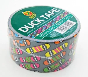 Duck Tape Brand Skateboard Printed Patterned Duct Tape Pattern Design - Picture 1 of 2