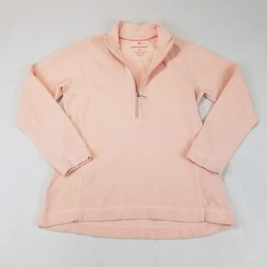 Tommy Bahama Damen Large Aruba Half Zip Pullover Peach Fizz TW219877 - Bild 1 von 11