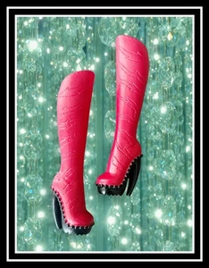 Monster High Toralei Stripe Power Ghouls Cat-Tastrophe Boots Shoes - Picture 1 of 2