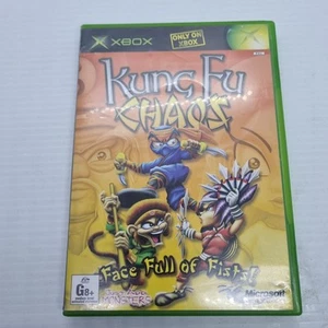 Kung Fu Chaos Original Xbox (uncommon Title) Exclusive To Xbox Tested And Workin - Picture 1 of 4