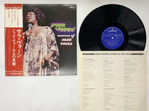 Sarah Vaughan Essence Of Jazz Vocal Japan LP [56692ER] - Imagen 1 de 2