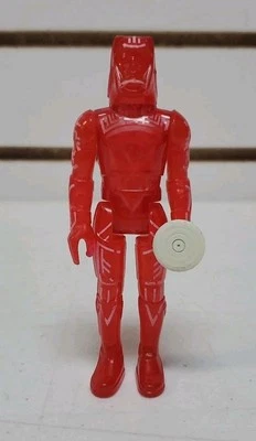 "Figura de acción Tomy: Tron Sark 1981 4"" roja con disco, de colección *LEER DESCRIPCIÓN*" Foto 1 de 4