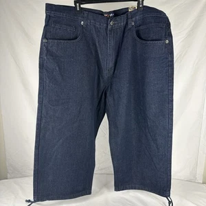 Vintage RAW BLUE schwarze Jeansshorts Jorts Größe Etikett 44 - Bild 1 von 13