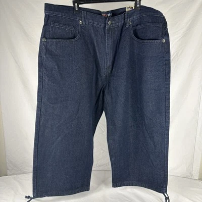 Vintage RAW BLUE Black Jean Shorts Jorts  Size Tag 44 - Image 1 of 4