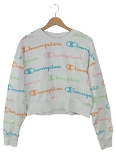 Champion Sweatshirt M weiß Logo - Bild 1 von 4