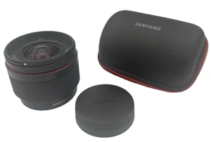 Samyang 12mm f/2.0 AF APS-C Compact Ultra Wide-Angle Lens for Sony E Back Cap - Picture 1 of 19