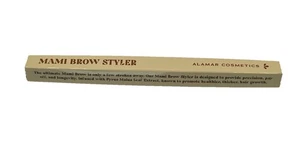 Alamar Cosmetics MOCHA Miami Brow Styler Dark Brown Eyebrow Pencil - Picture 1 of 7