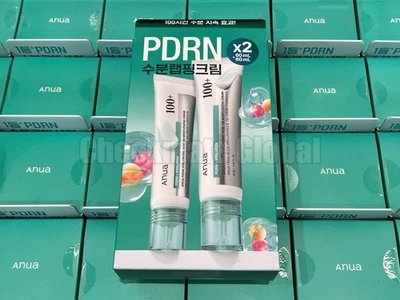 Anua PDRN Hyaluronic Acid 100 Moisturizing Cream 60ml + 60ml | K-Beauty - Image 1 of 4