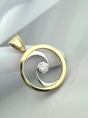 Anhänger Gold 585 Solitär 8,4 g - Bild 1 von 4