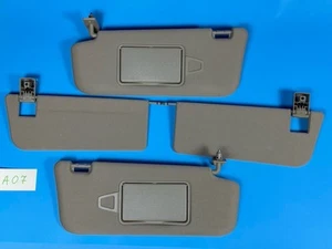 2007-09 Mercedes-Benz E-Class Pair LEFT RIGHT Sun Visor Beige W211 E350 E550 - Picture 1 of 17