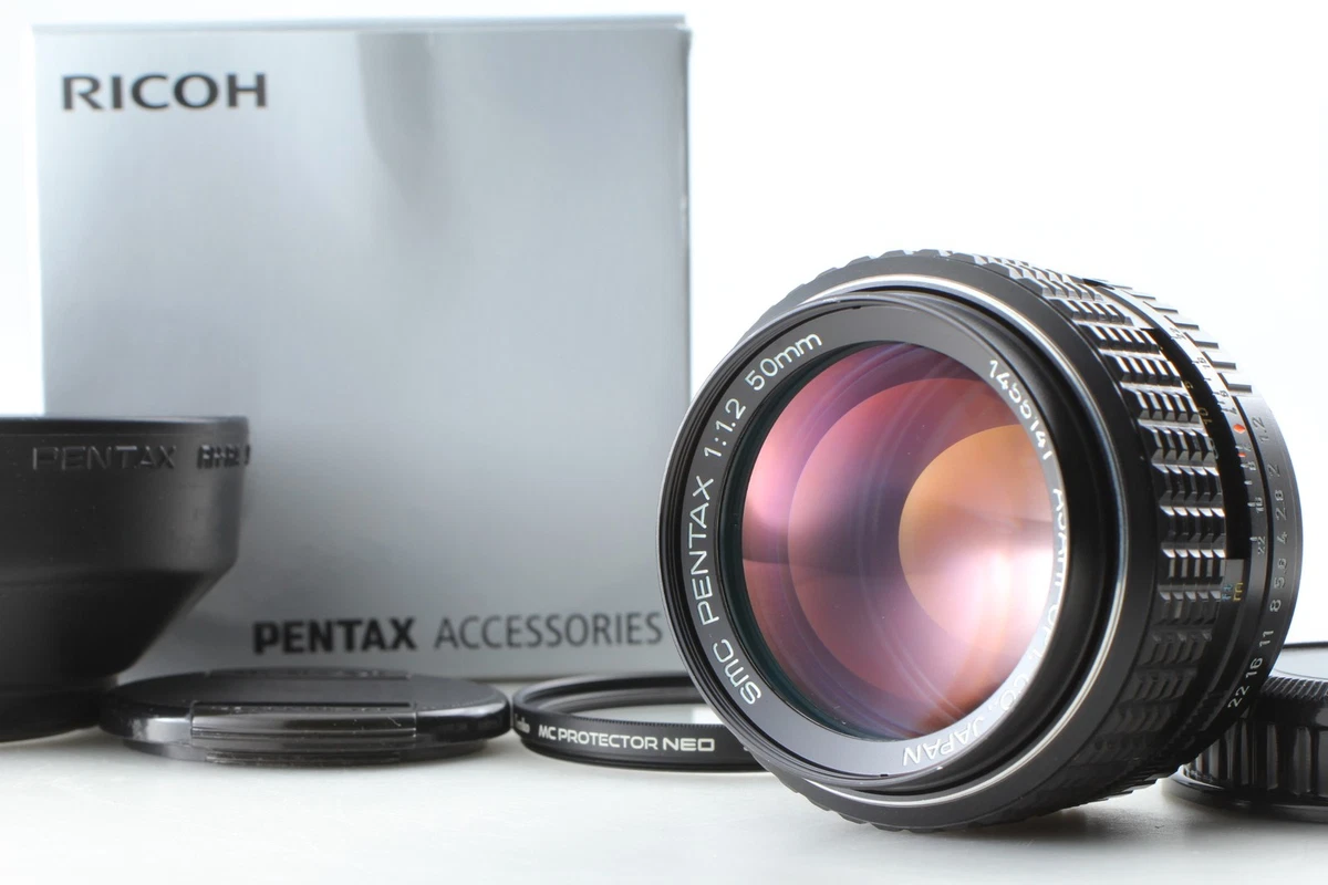Pentax SMC f/1.2 Camera Lenses 50mm Focal for sale | eBay