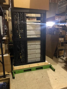 42U AR3300 Server Rack+1440TB 8x 4U 60 bay Enclosures 480x 3TB SAS HDD 1.4PB PDU - Picture 1 of 9