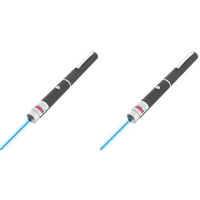 2pc Blue Violet Purple Pen Lazer 405nM Visible Light Beam High Power - Image 1 of 4