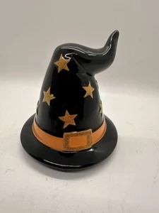Scentsy Wicked süßer Hexenhutwärmer Ersatzdeckel schwarz orange Sterne - Bild 1 von 5