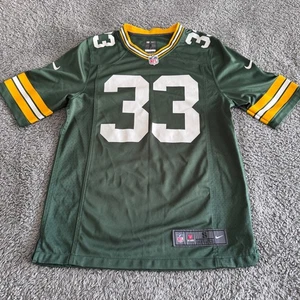 Nike On Field Game NFL Green Bay Packers Aaron Jones Green #33 Jersey Men's S - Picture 1 of 11