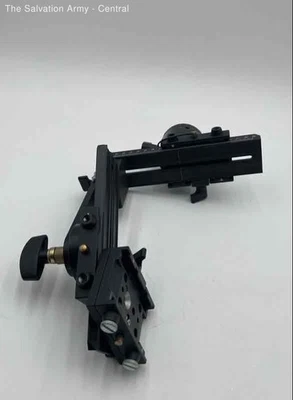 Manfrotto Negro Duradero Versátil Soporte Confiable Trípode Cabezal Montaje Cámara Foto 1 de 4