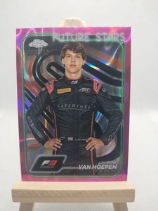 2024 Topps Chrome F1 Future Stars Laurens Van Hoepen Refractor 89/225 #65 - Imagen 1 de 2