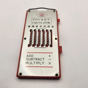 Calculadora de bolsillo Windsor vintage - Imagen 1 de 4