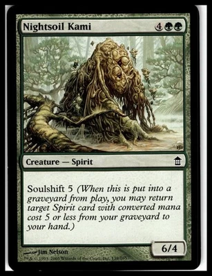 Saviors of Kamigawa #139 Nightsoil Kami - Image 1 of 2