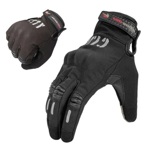 Guanti Moto Invernali Antivento Freddo Caldi Touch Screen Guanti Equitazione - Foto 1 di 11