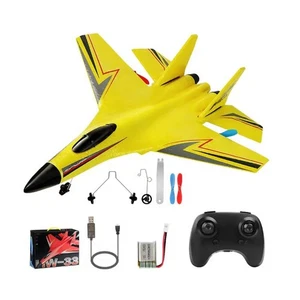 RC Aircraft SU-27 RC Plane 2.4G Remote Control Fighter Glider Foam Airplane Boys - Picture 1 of 21